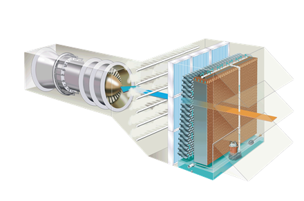 GTEC系列燃氣輪機蒸發(fā)冷卻器 / 空調(diào)系統(tǒng)